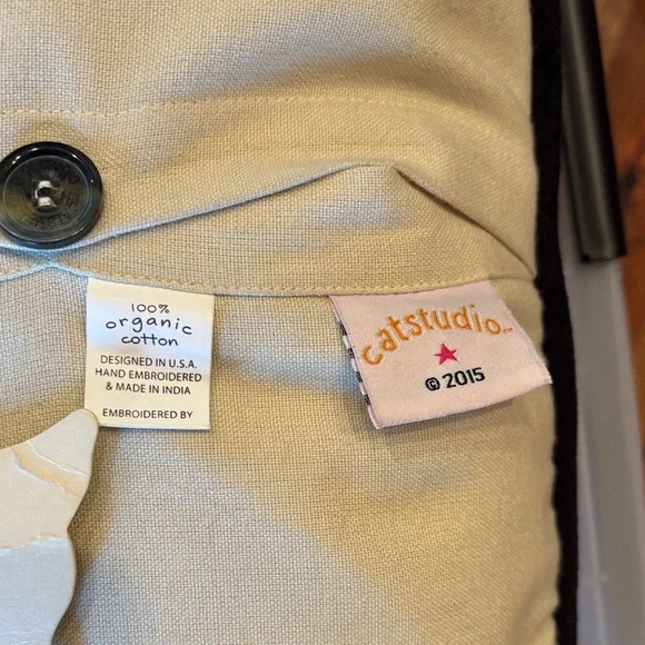 Austin Embroidered Throw Pillow - Picture 3 of 5